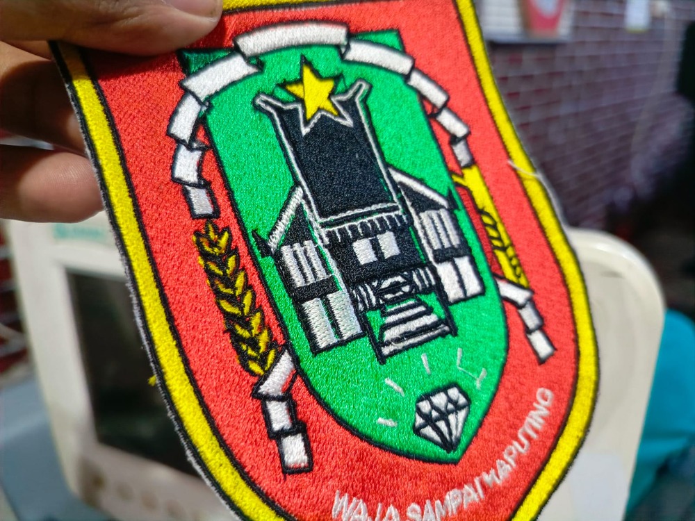 Bordir logo berkualitas