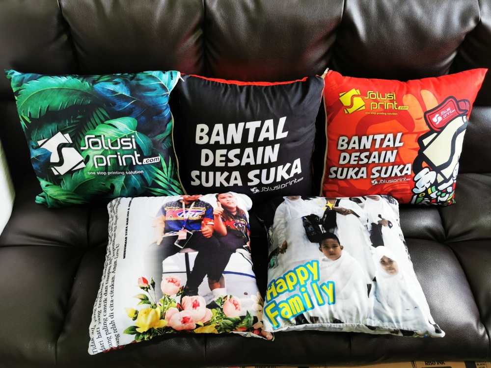 Bantal Custom Printing
